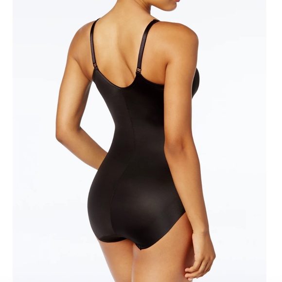Miraclesuit Other - NWT Miraclesuit Bodysuit Womens 42 DD Body Briefer Underwire Black Adjustable